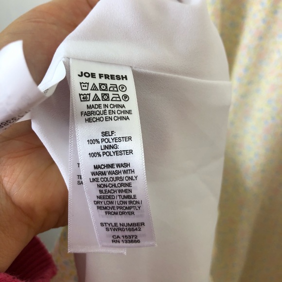 NWT Joe Fresh Floral Maxi Dress Sz M - Picture 11 of 11